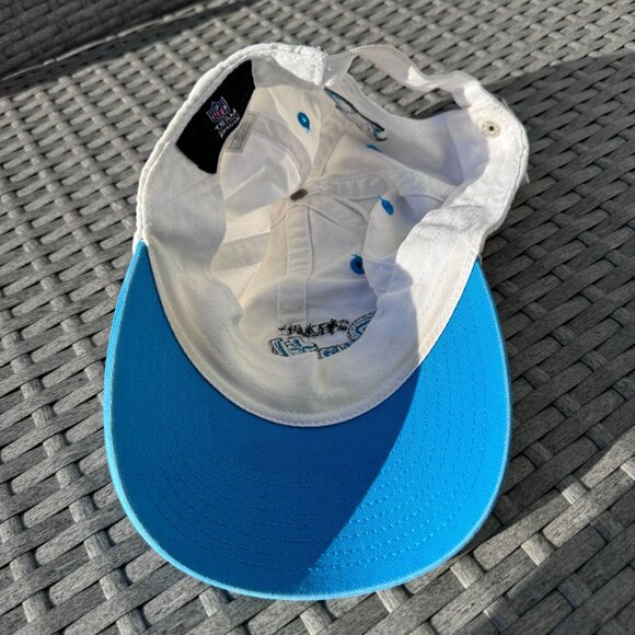 Vintage 90s Reebok Carolina Panthers NFL Adjustable Snapback‎ Cap Hat Rare - Picture 8 of 8
